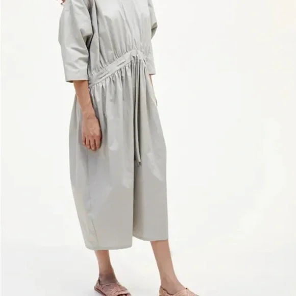Black Crane Balloon Jumpsuit, M